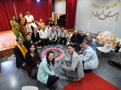 【活動報導】國立宜蘭大學第三屆排燈節盛大登場　百年校慶點亮多元文化之光NIU Third Diwali Festival —Lighting Up Cultural Diversity Ahead of Its Centennial Celebration圖片